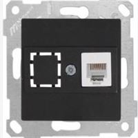 RİTA TELEFON PRİZİ 1XRJ12 SİYAH 1